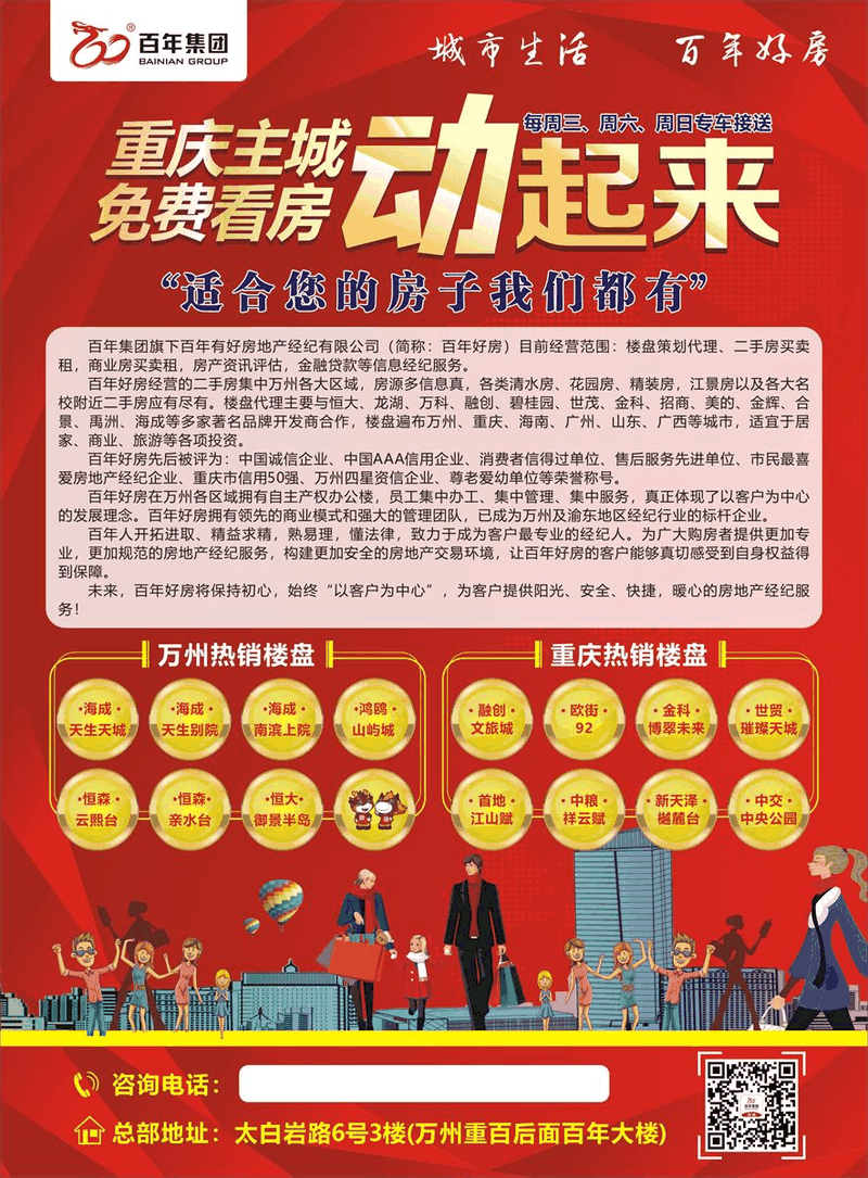 抓緊時間買房！11月份買了房子的客戶，今年年底，你將富得流油！